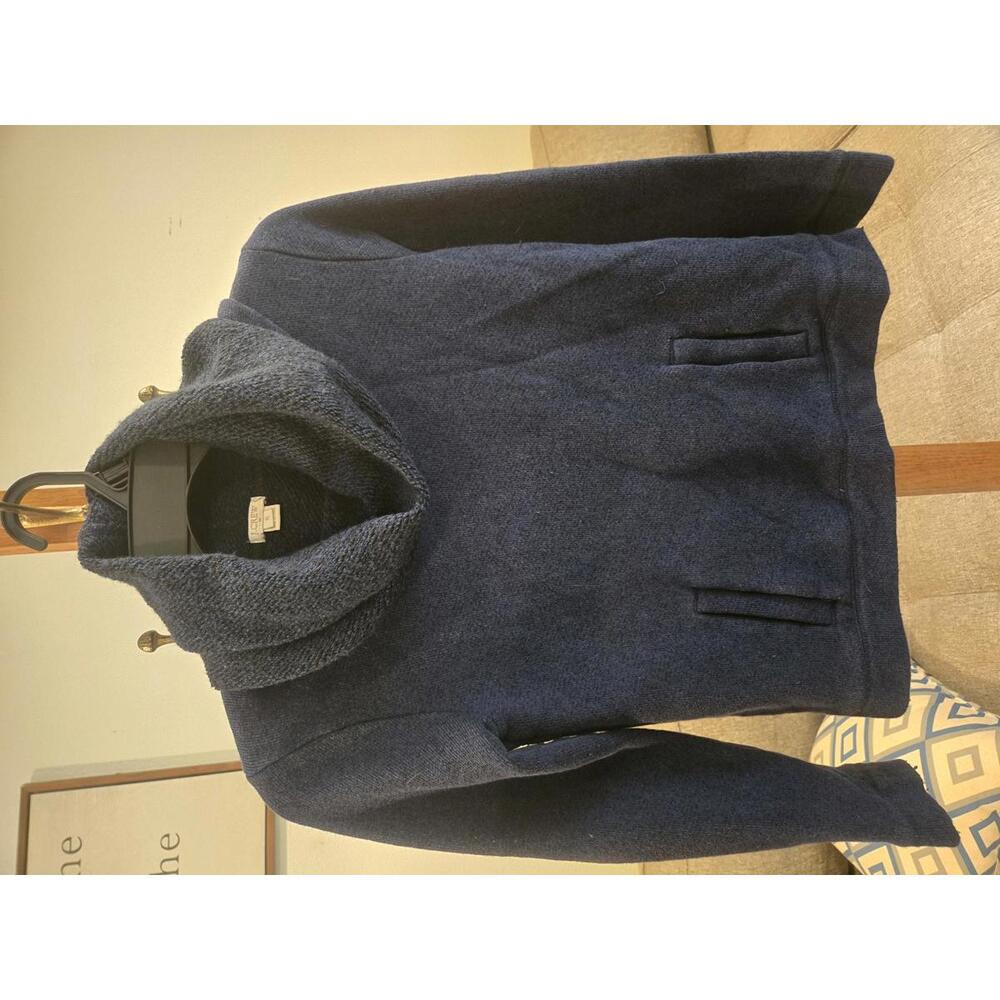 J.Crew Women's Navy Blue Cowl Neck Sweater Size S